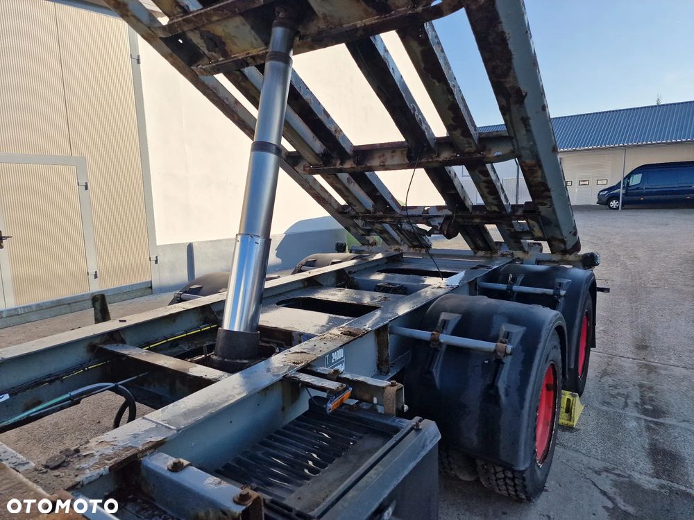 Kel-Berg Przyczepa Hakowiec Wywrotka do Przewozu Kontenerów 6,50 m - 7,00 m - 13