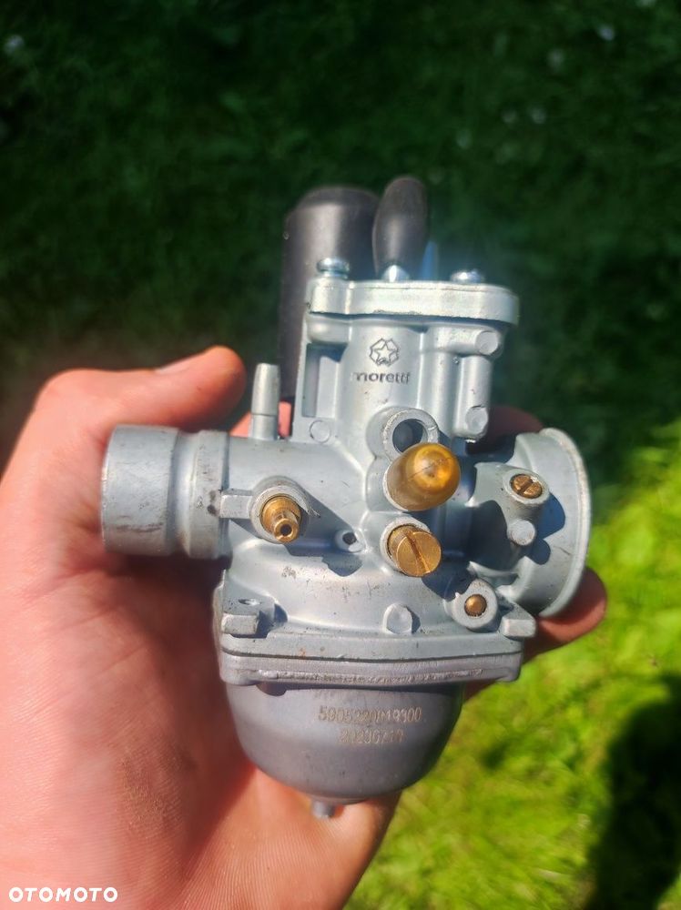3x gaźnik GY6 50 4T automatyczne ssanie Moretti / MONINI / zamiennik – komplet - 8