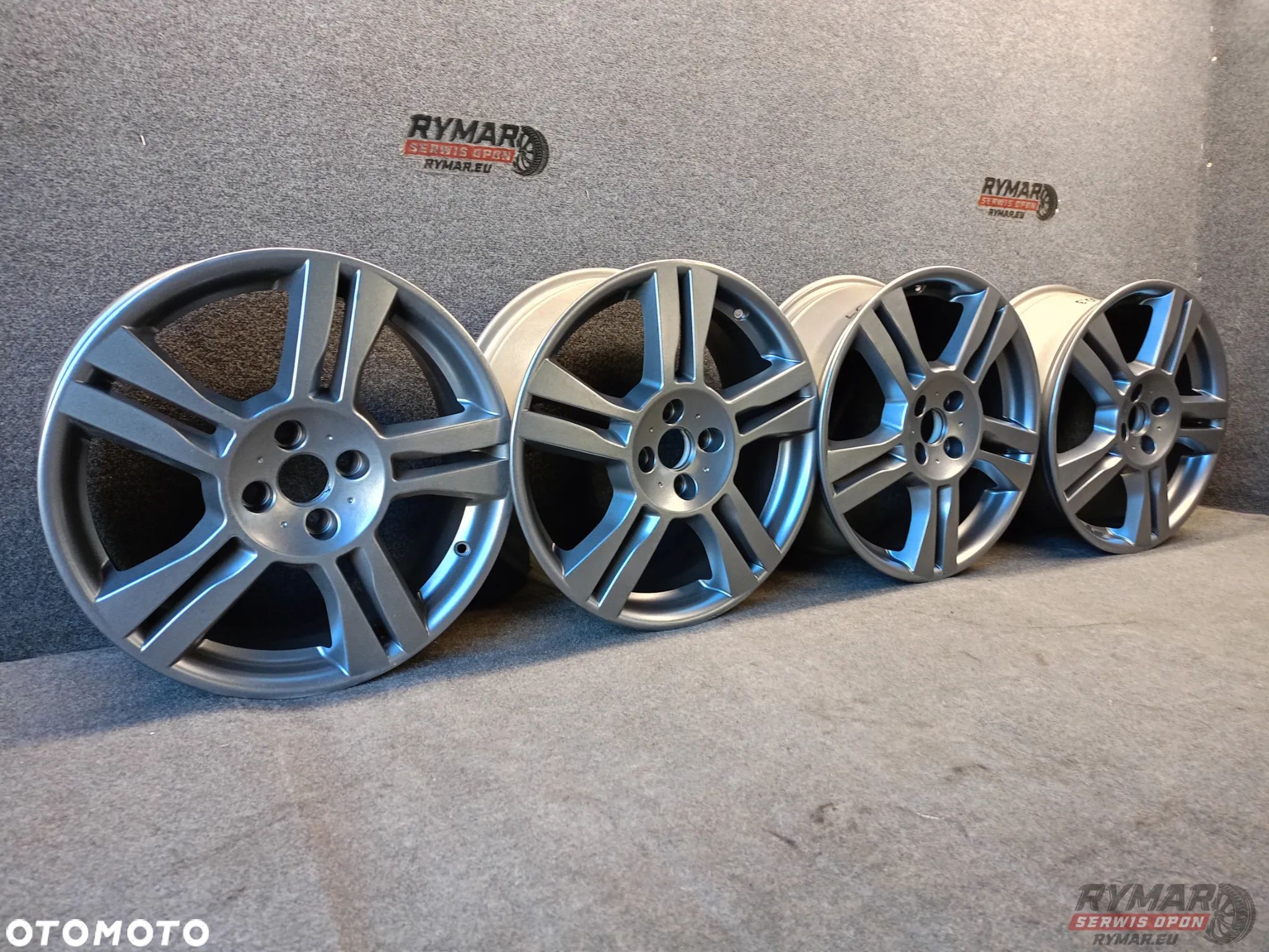 ŚLĄSK ALUFELGI 7X17" 4x100 ET55 ORYGINAŁ RENAULT TWINGO II RS KOMPLET - 1