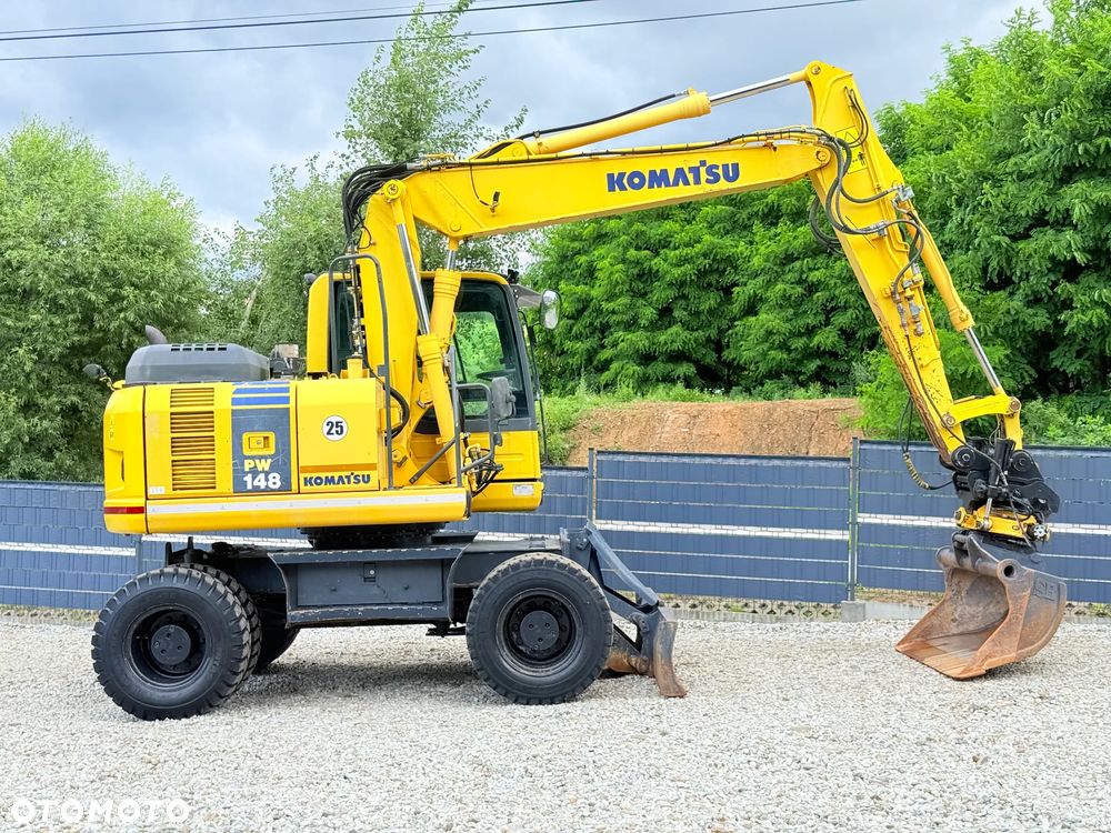 Komatsu * Komatsu PW 148  *ROTOTILT * Sprowadzona * Koparka Kołowa * - 27