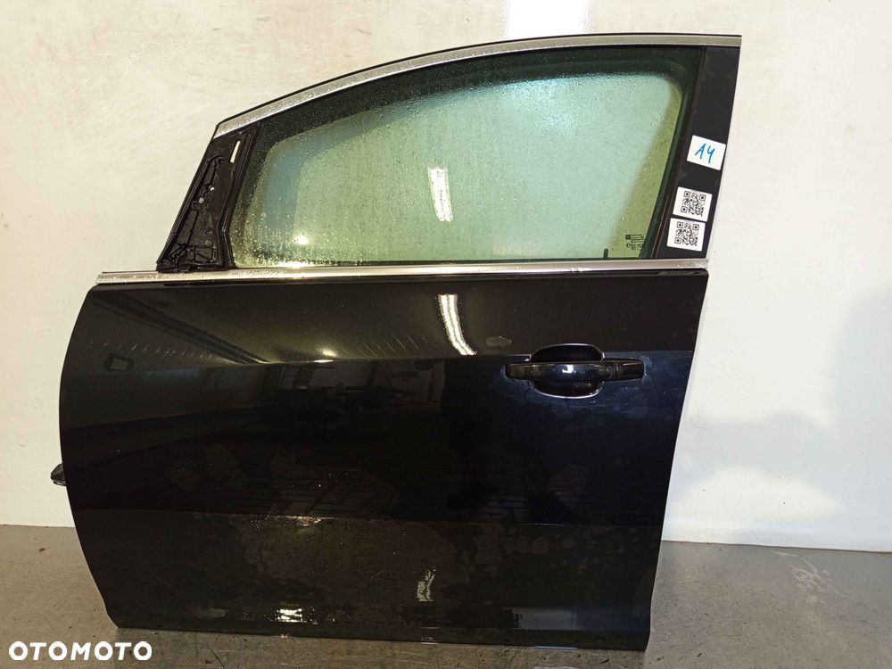 + DRZWI PRZÓD PRZEDNIE LEWE DO OPEL ASTRA J IV 4 Z20R CZARNE 5D 5 DRZWI HB - 1