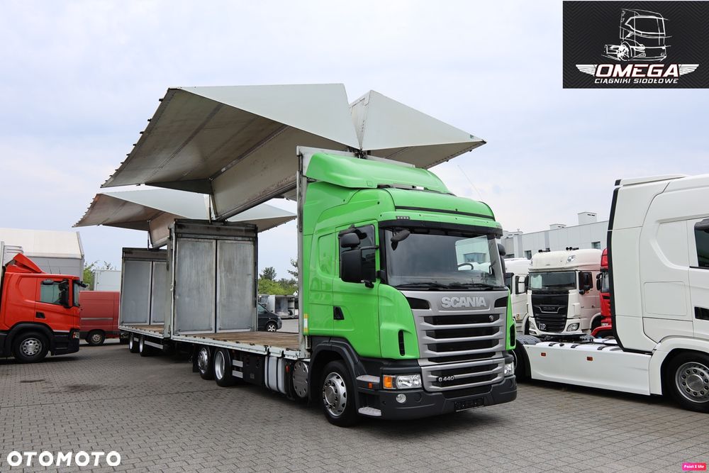 Scania G 440 PDE 237 Tyś km !!! ZESTAW / TANDEM / Kufer / Kontener / - 25