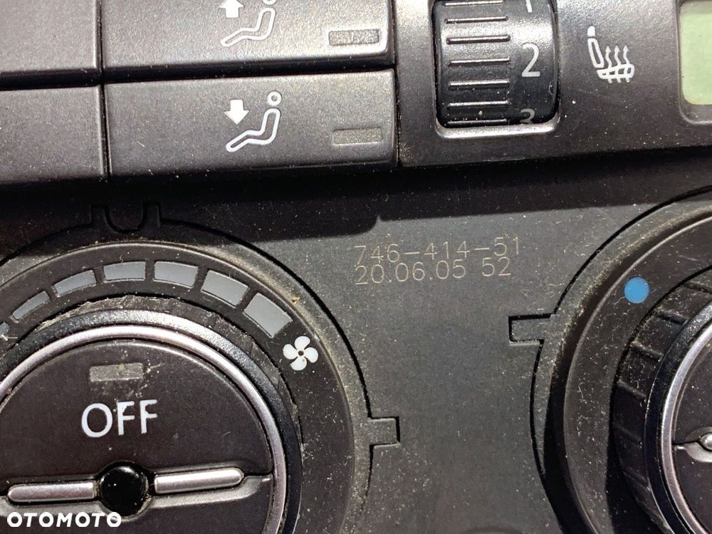 PANEL STEROWANIA NAWIEWU  VW TOURAN (1T1, 1T2) 2003 - 2010 2.0 TDI 103 kW [140 KM] olej napędowy - 4