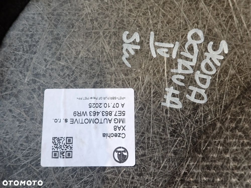 WYKŁADZINA PODŁOGA BAGAŻNIKA SKODA OCTAVIA IV 5E7863463 - 4