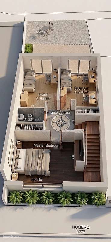 Moradia T3 para venda - Grande imagem: 2/5