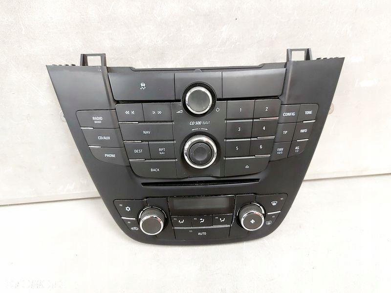 opel insignia a radio cd panel radia klimatyzacji - 4