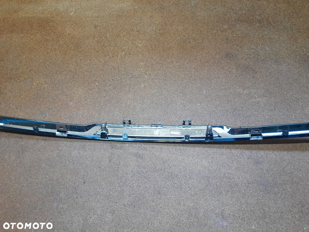 RENAULT TRAFIC III IV listwa dolna atrapy grill chrom 620849333R - 6