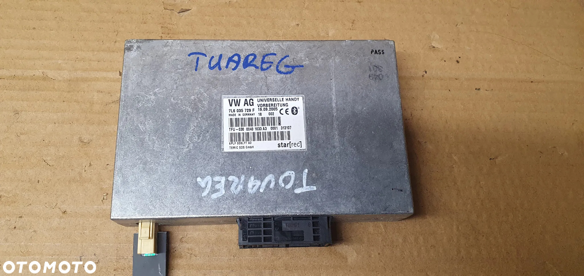 Moduł sterownik bluetooth VW Touareg 7L6035729F - 2