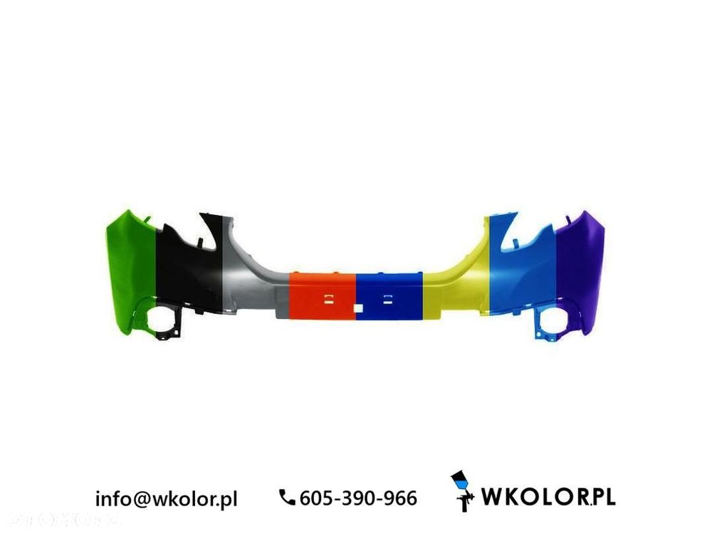 NOWY ZDERZAK PEUGEOT 2008 I 2014-2018 LAKIEROWANY W KOLOR - 1