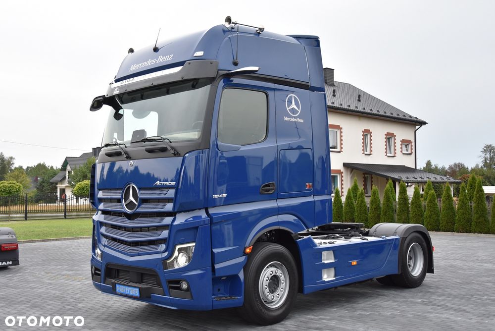 Mercedes-Benz ACTROS GIGASPACE / MP5 / 1848 / KLIMA POST. / XENON / VIRTUAL COCPIT / NAVI / SERWISOWANY W ASO MB / SALON PL / FULL WERSJA / JAK NOWY - 1