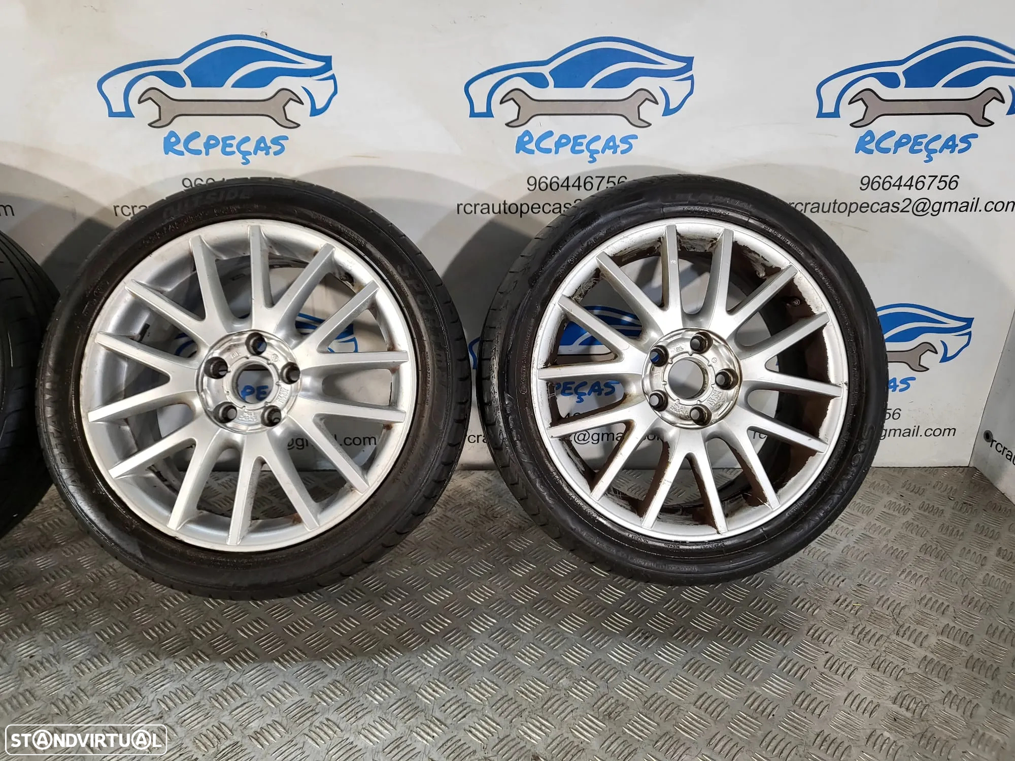 Conjunto Jantes 17 Originais VW Golf 5 Jetta 7J ET54 5x112 1K0601025AN - 5