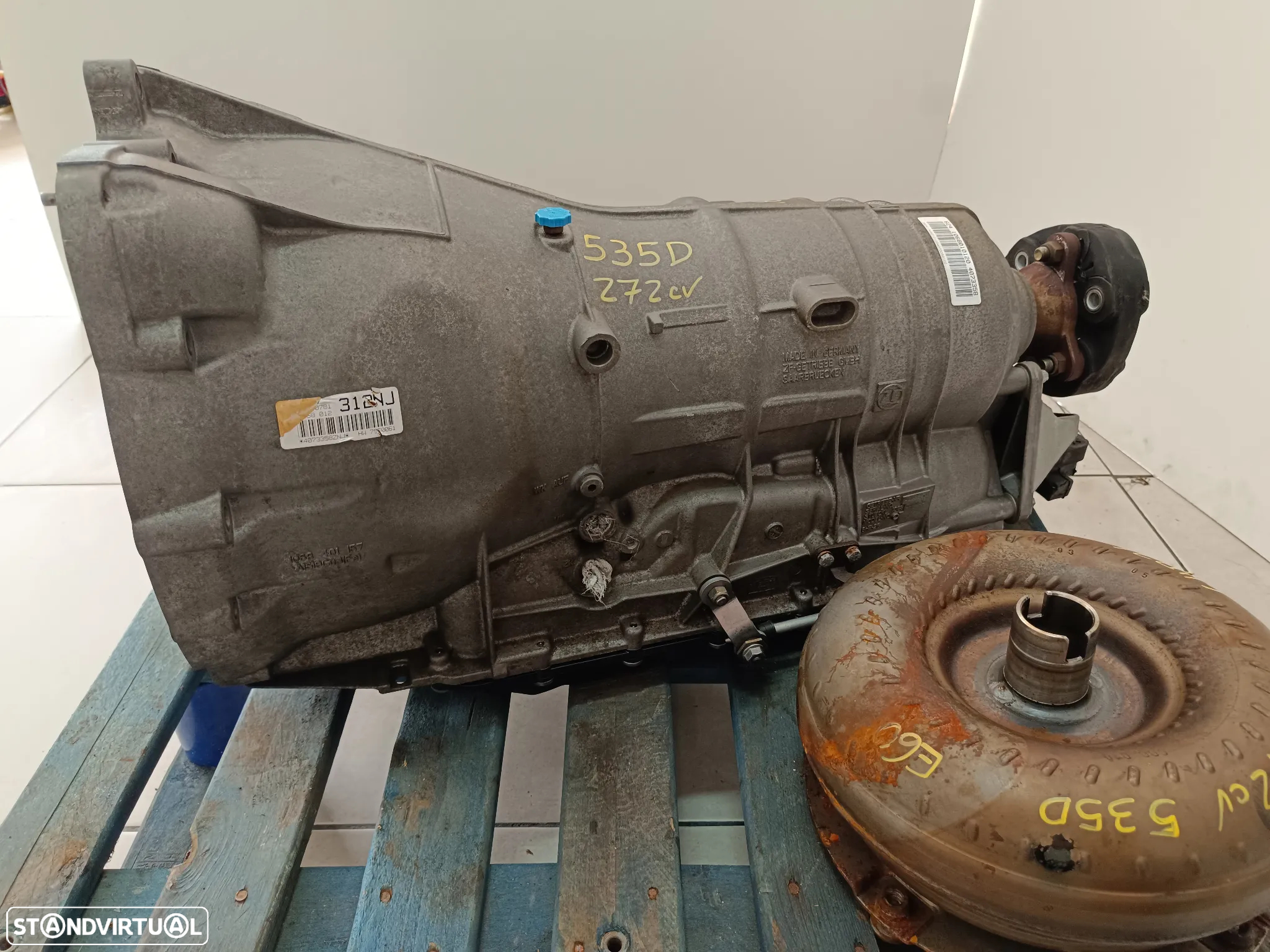 caixa automatica Bmw 535D 6HP26 E60 M57 biturbo 272cv ZF 6HP26 312NJ - 5