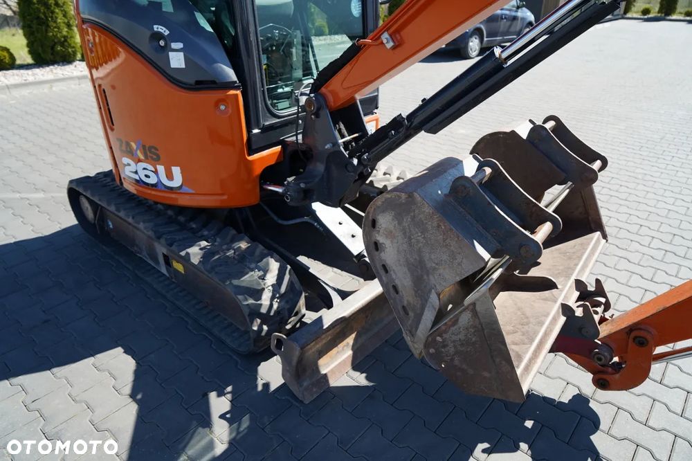 Hitachi ZX26U-6 CR / MINIKOPARKA / 2022 ROK / 1900 MTH / KOMPLET ŁYŻEK - 18