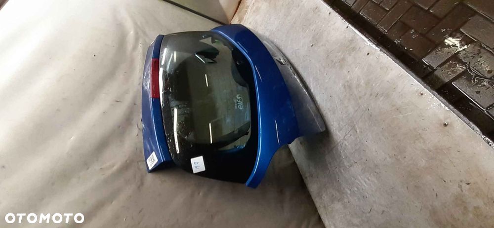 " KLAPA TYŁ TYLNA BAGAŻNIKA RENAULT CLIO 3 III TERNA NIEBIESKA BŁĘKITNA - 5