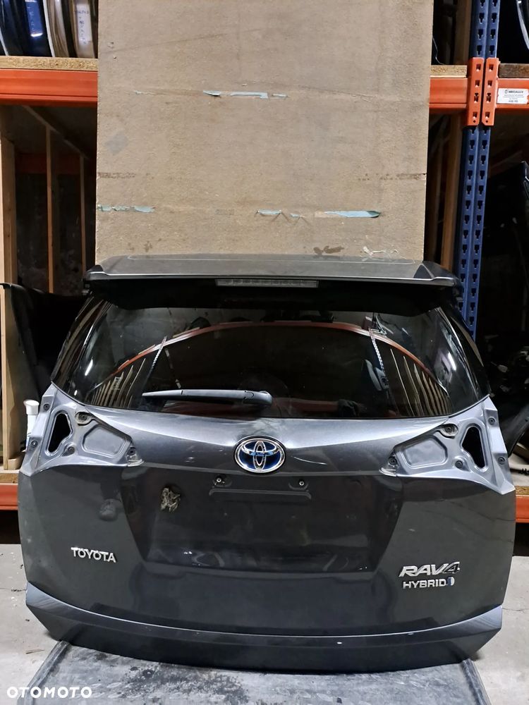 Maska / klapa bagażnika Toyota RAV-4 | RAV4 IV LIFT Hybrid - oryginalna (czarna)
