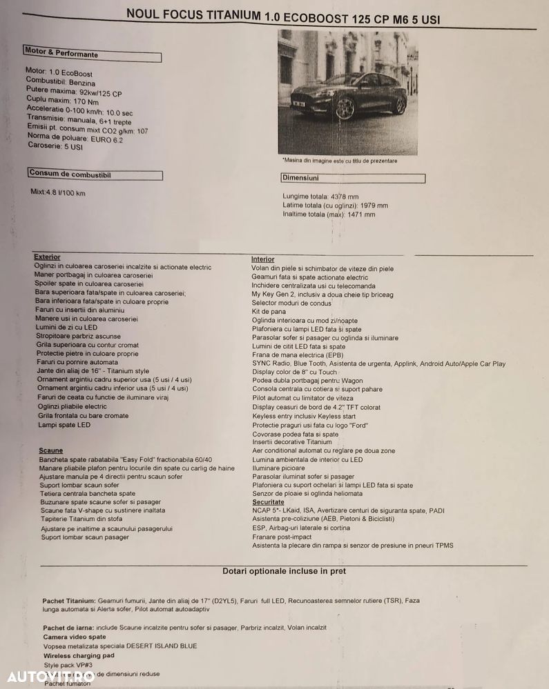 Ford Focus 1.0 EcoBoost Titanium - 2