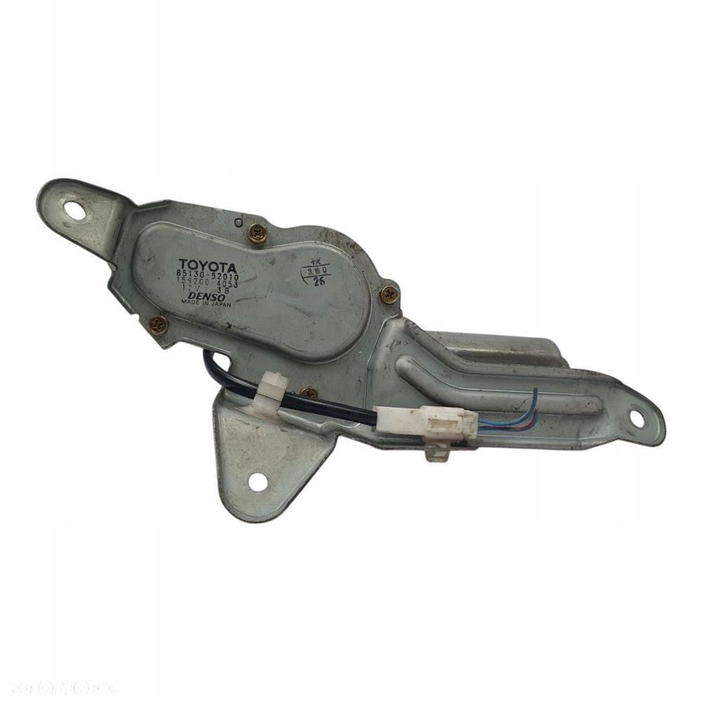 SILNICZEK WYCIERACZKI Toyota Yaris I mechanizm tył tylny 85130-52010 - 14