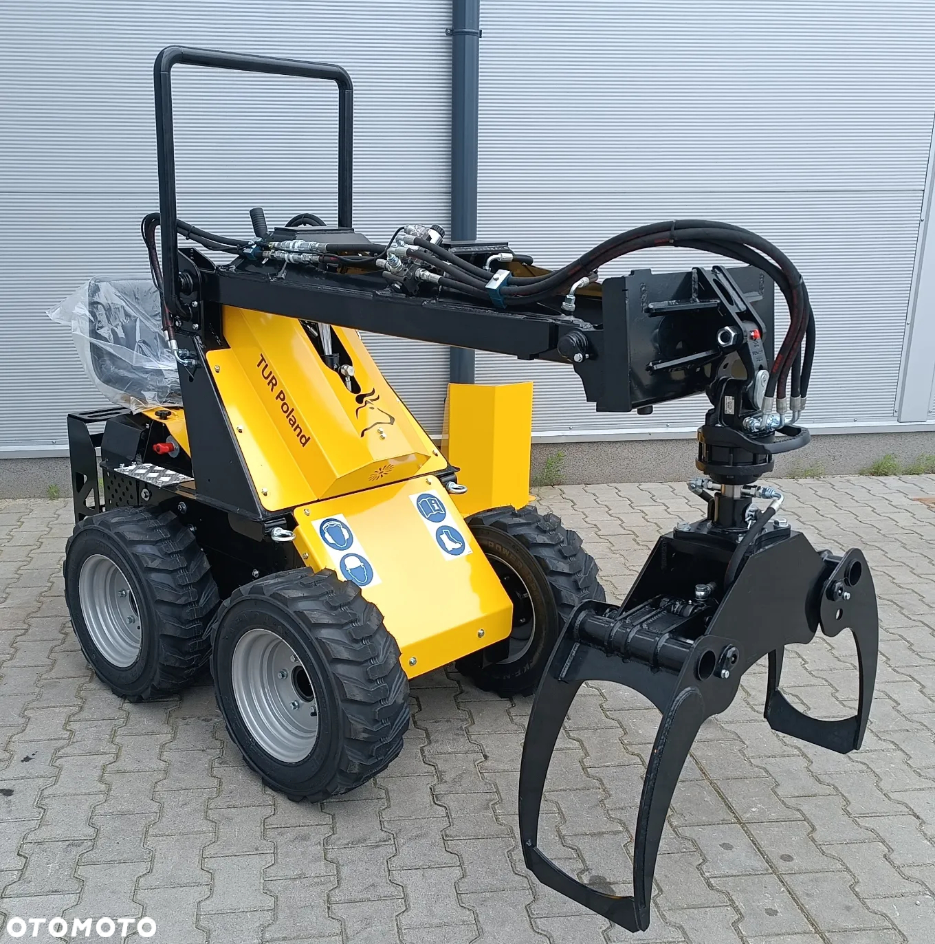 Inny TUR N525 Mini ładowarka Miniładowarka mini-ładowarka Polska produkcja skid steer - 6