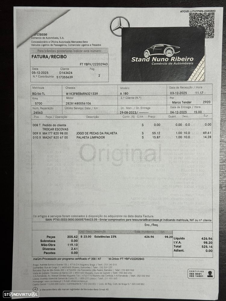 Mercedes-Benz A 180 7G-DCT Advanced AMG Line - 29