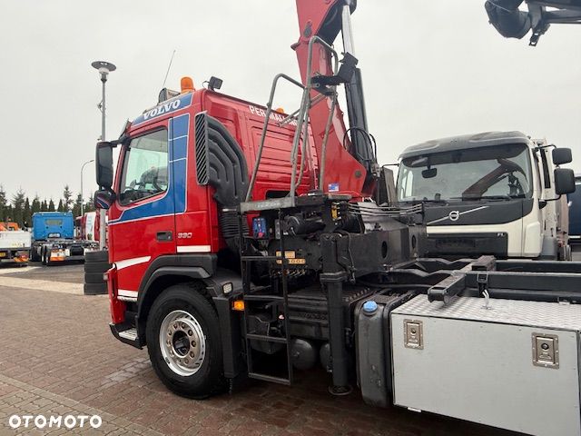 Volvo FM 330 6x2 HDS Hakowiec Linowiec Wywrotka - 8