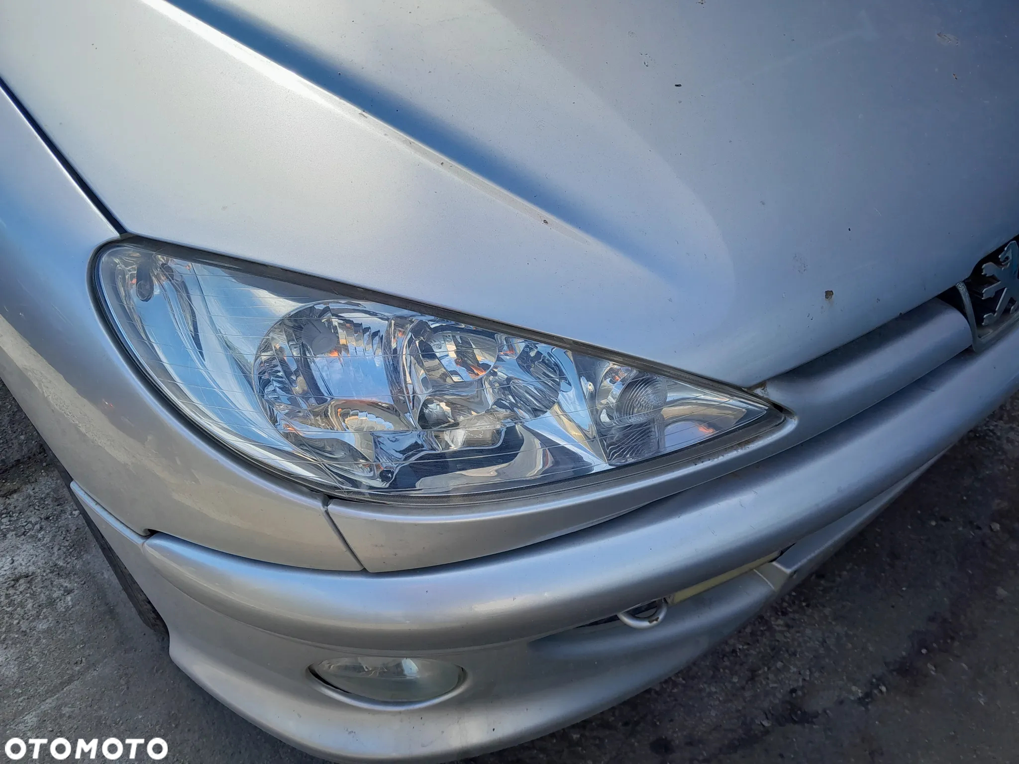 Lampa przednia prawa PEUGEOT 206 lift 03-09r. - 4