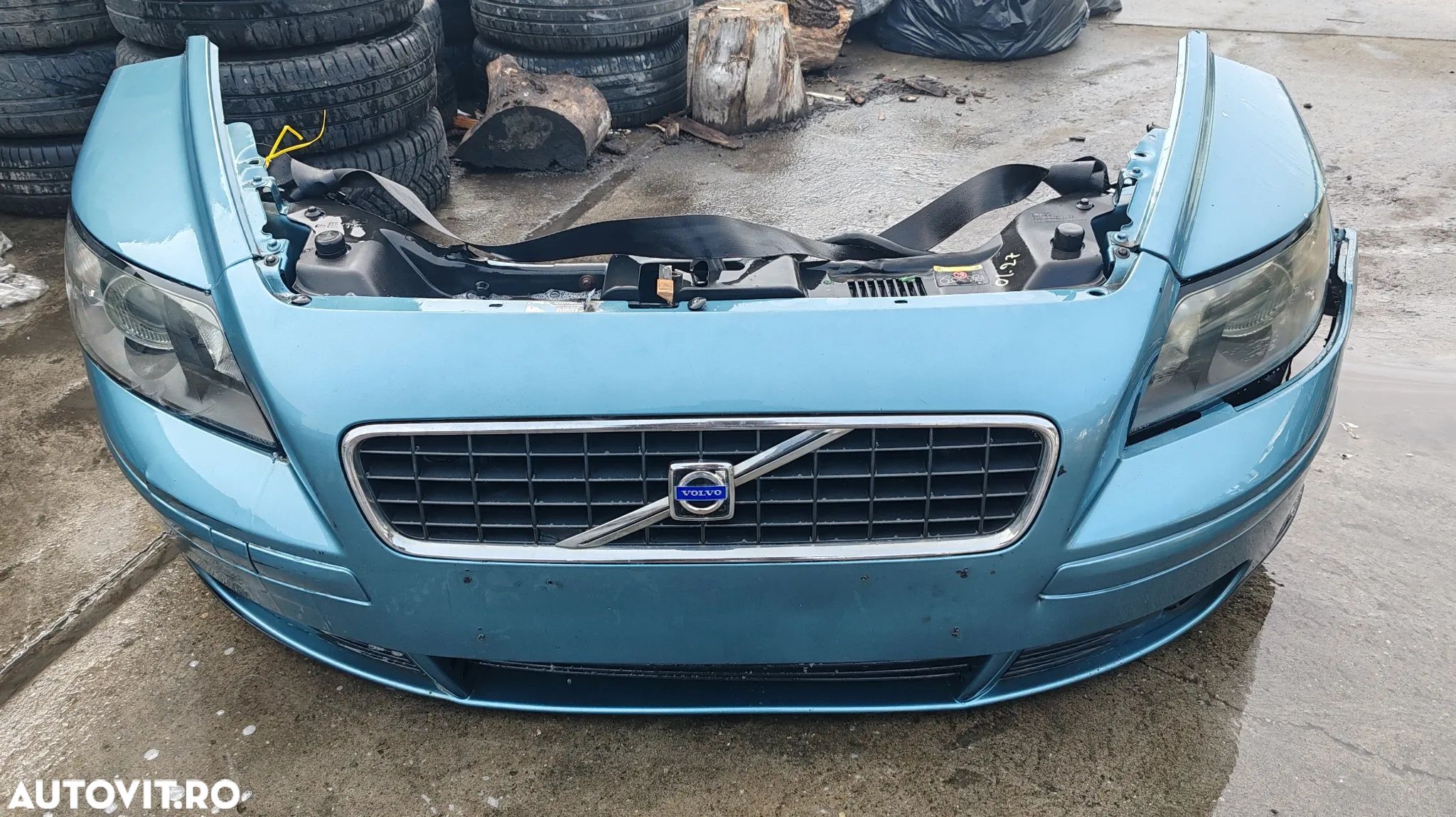 FATA COMPLETA VOLVO S40 V50 2004-2008 BARA FATA + FARURI + RADIATOARE - 1