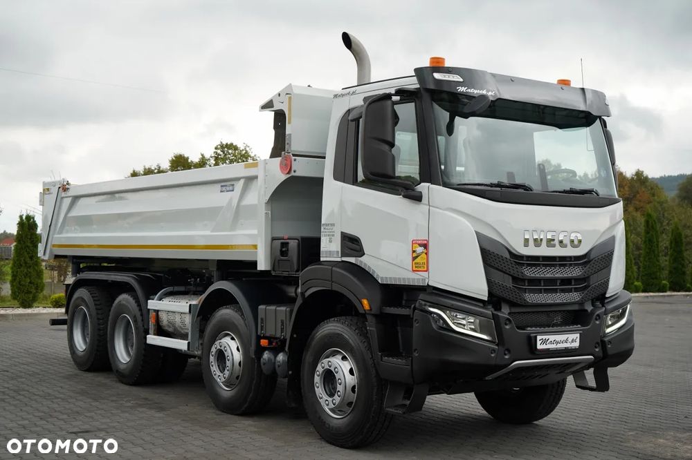Iveco X-WAY 480 / 8X4 / WYWROTKA DWUSTRONNA / HYDROBURTA / HYDROKLAPA / AUTOMAT / SPROWADZONY - 16