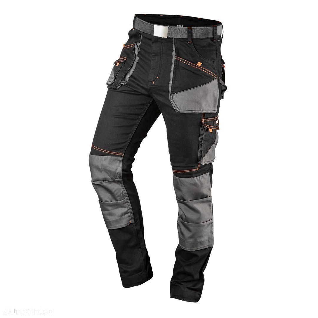 Pantaloni de lucru HD Slim, curea, marimea S 81-238-S - 1
