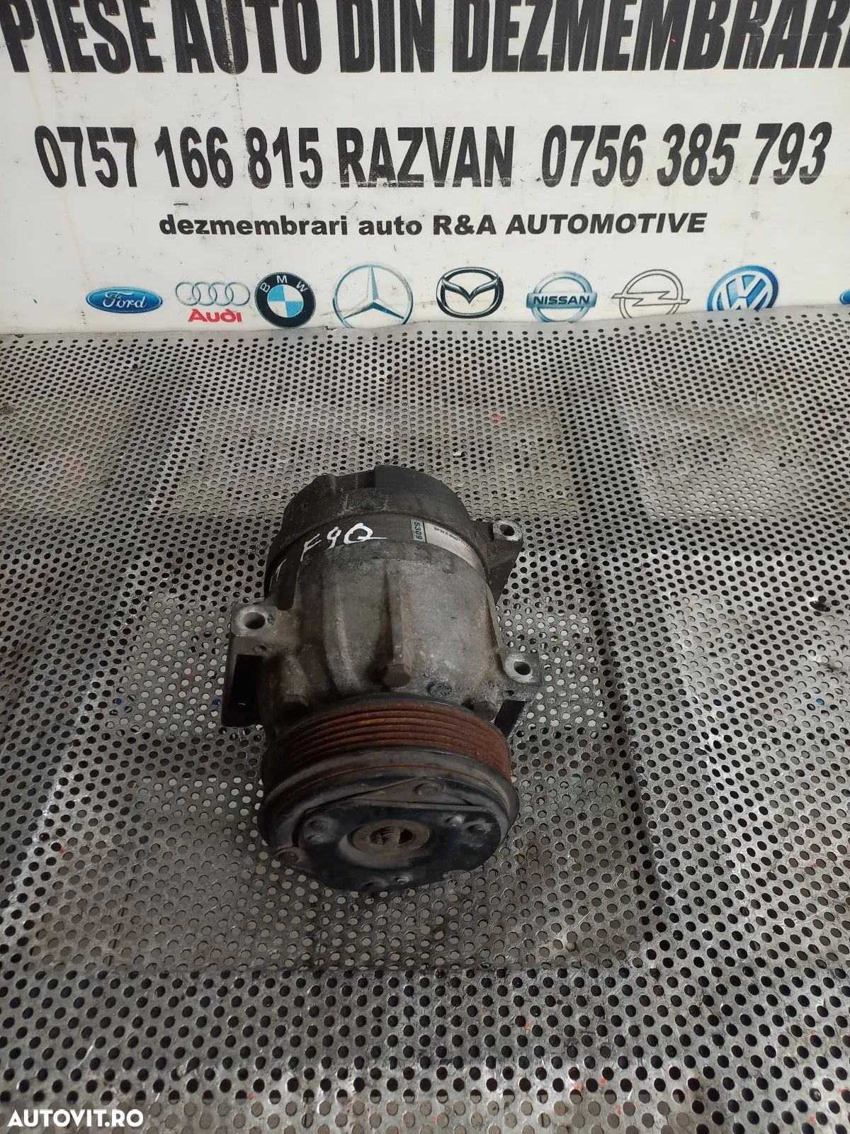 Compresor Clima Renault Scenic 3 Megane 3 Laguna 3 Suzuki Vitara 1.9 DCI Motor F9Q Cod  - Dezmembra - 1