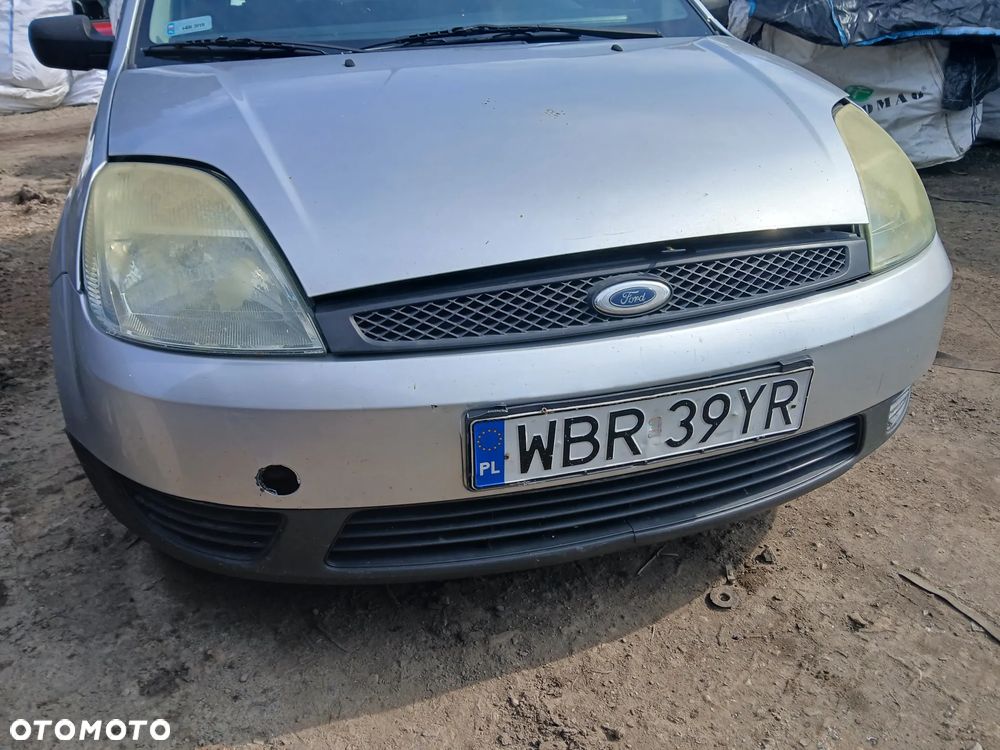 FORD Fiesta MK6 1.3L O8 08 EFI maska pokrywa silnika klapa bagażnika zderzak lampa reflektor pas przedni stop lampy halogeny przeciwmgłowe odblaski grill atrapa znaczek błotnik błotniki drzwi zbiornik wlew paliwa - 1