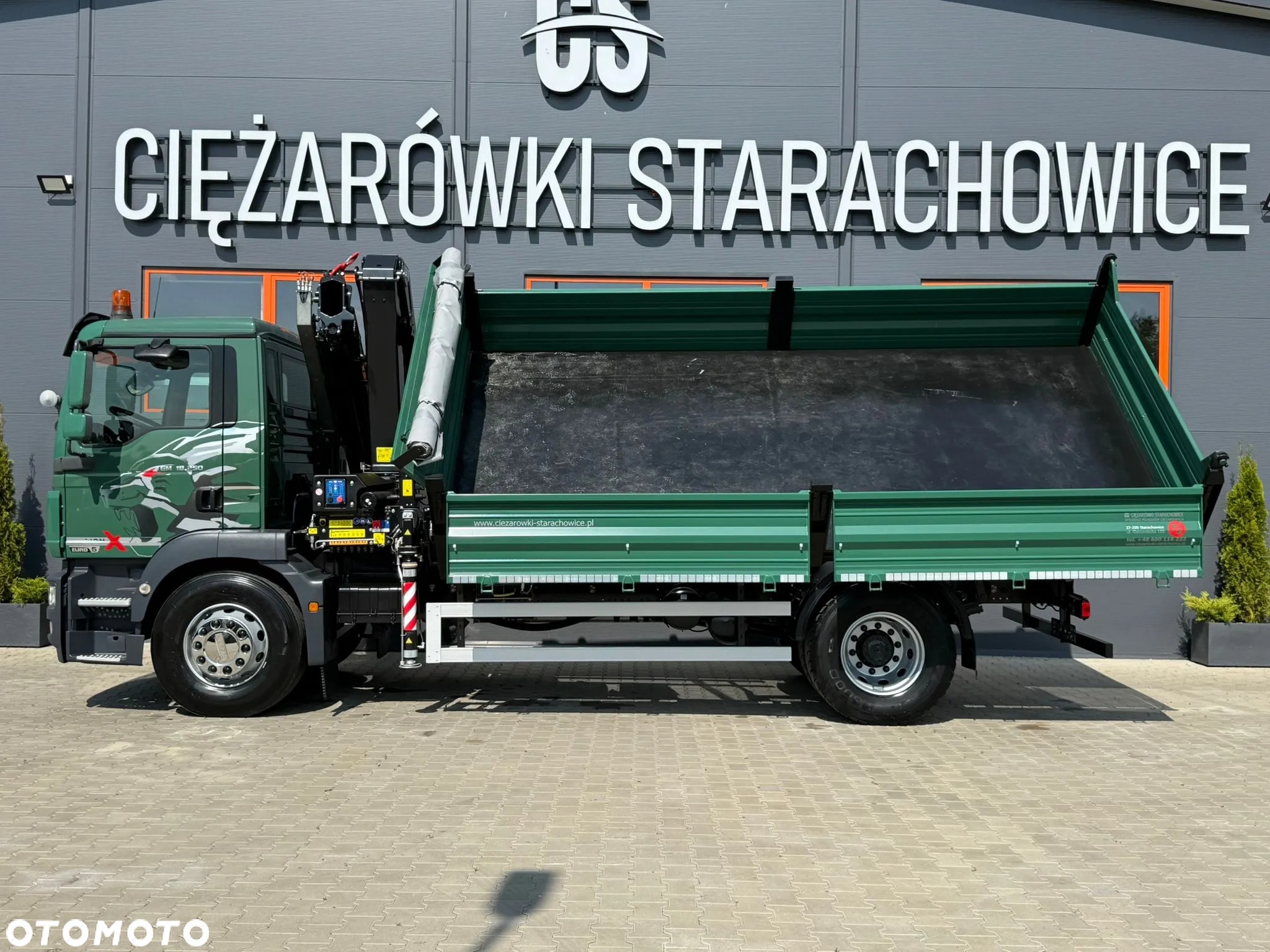 MAN TGM TGL TGS 18.250 // E5 // wywrotka 3-S + HDS HMF 1420 - K2 // budowlanka // energetyka //żuraw dzwig kran crane // Świeżo sprowadzony - 17