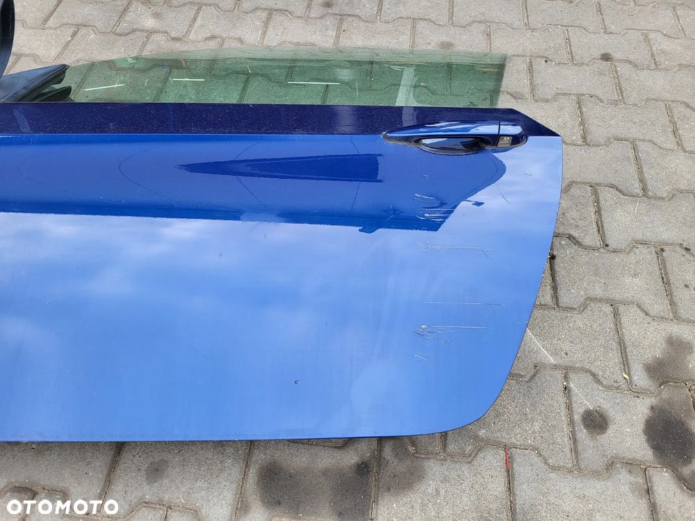 BMW 3 E92 E93 COUPE DRZWI LEWY PRZÓD LEWE PRZEDNIE LE MANS BLAU METALLIC - 3