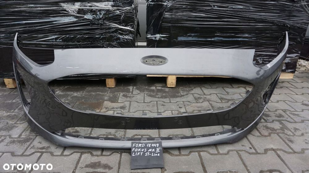 ZDERZAK PRZÓD FORD FOCUS MK3 LIFT ST-LINE SZARY - 1