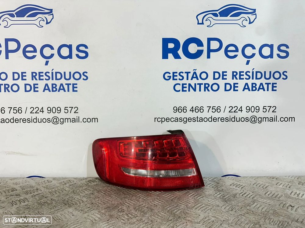 .Conjunto Farolim Tras Traseiro Esquerdo Direito Original Audi A4 B8 8K Carrinha Avant Allroad LED 8K9945095B 8K9945096B 2007 - 2015 - 5