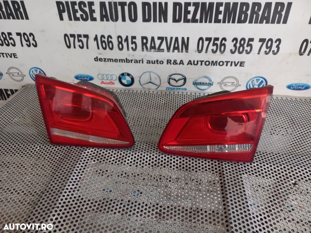 Stopuri Lampa Stop Tripla Stanga dreapta LED De Pe Portbagaj Vw Passat B7 An 2011-2012-2013 2014-20 - 4