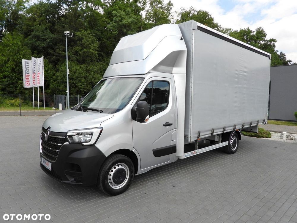 Renault MASTER PLANDEKA 10 PALET TEMPOMAT NAWIGACJA LEDY PNEUMATYKA KLIMATYZACJA  165KM - 7