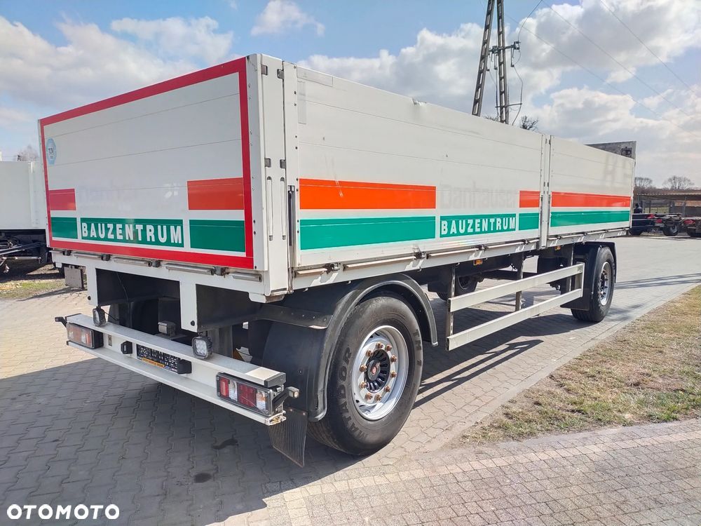 Ackermann Przyczepa Budowlanka Budowlana 12r Ocynk rama GRUBA - 4