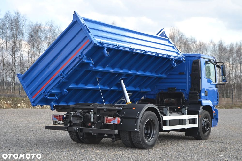 MAN TGM 18.290 18.340 Nowy 3-stronny WYWROT Kiper Wywrotka Manual Klima Blokada mostu TGL Axor Antos TGS - 16