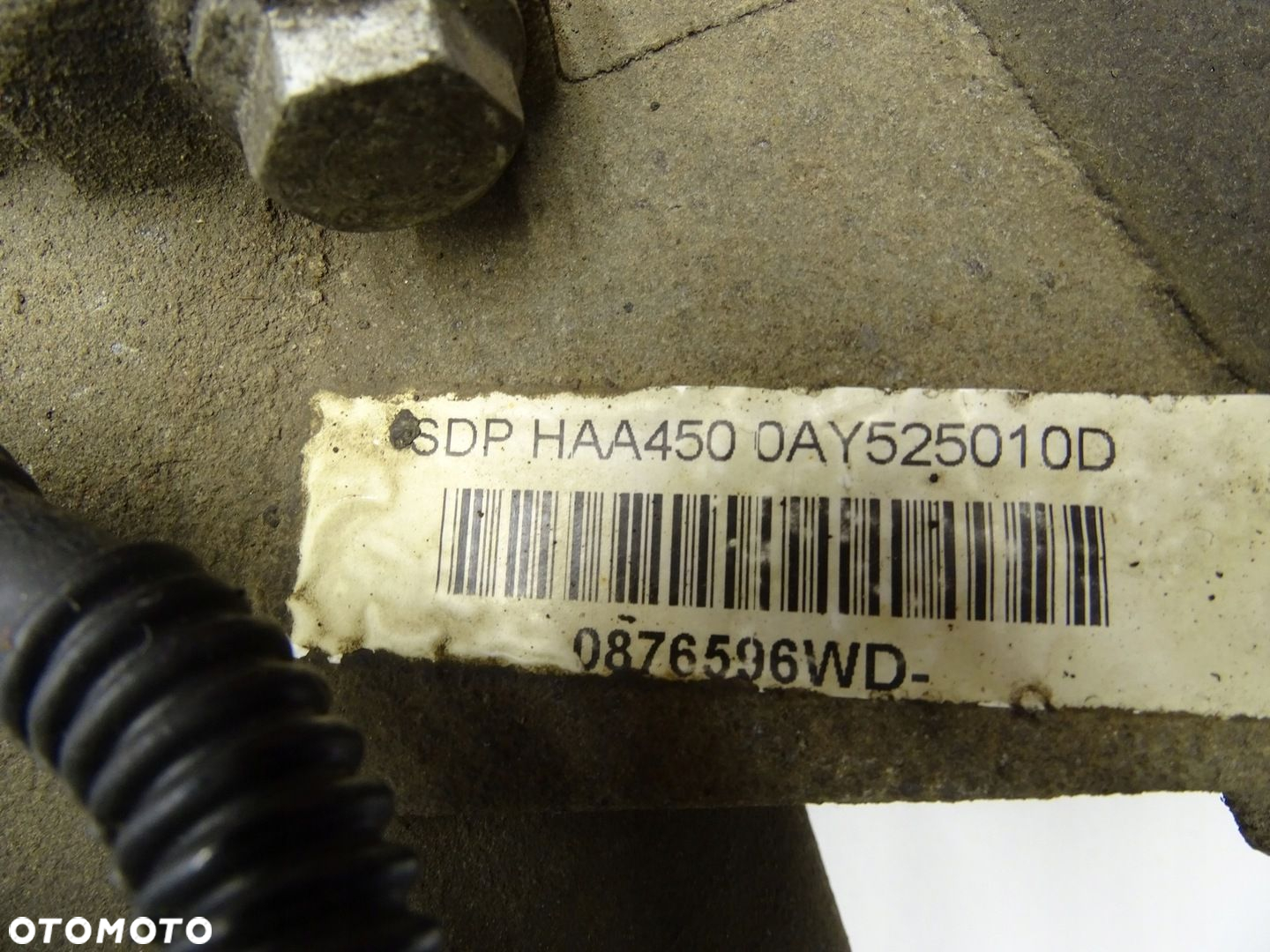 MOST DYFER DYFERENCJAŁ 0AY525010D NWV 4X4 HALDEX VW TIGUAN 5N Q3 8U 2.0 TDI - 8