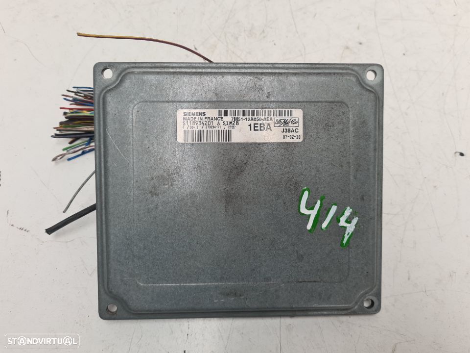 CENTRALINA SIEMENS ORIGINAL S118934201A 7M5112A650AEA FORD FOCUS II 2 MK2 1.4i 80CV ASDA - 2