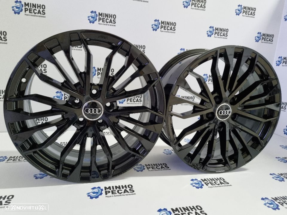 Jantes Audi A6 em 18 Preto Brilho - 3