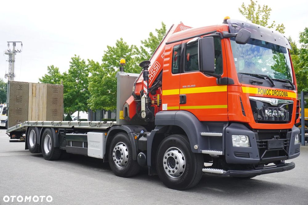 MAN TGS 35.360 E6 8×2 / HDS Fassi F235A.2.22 / pilot - 10