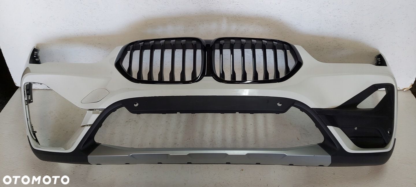 BMW X1 F48 LCI LIFT ZDERZAK PRZEDNI GRILL ATRAPA KRATKA STELAŻE - 1