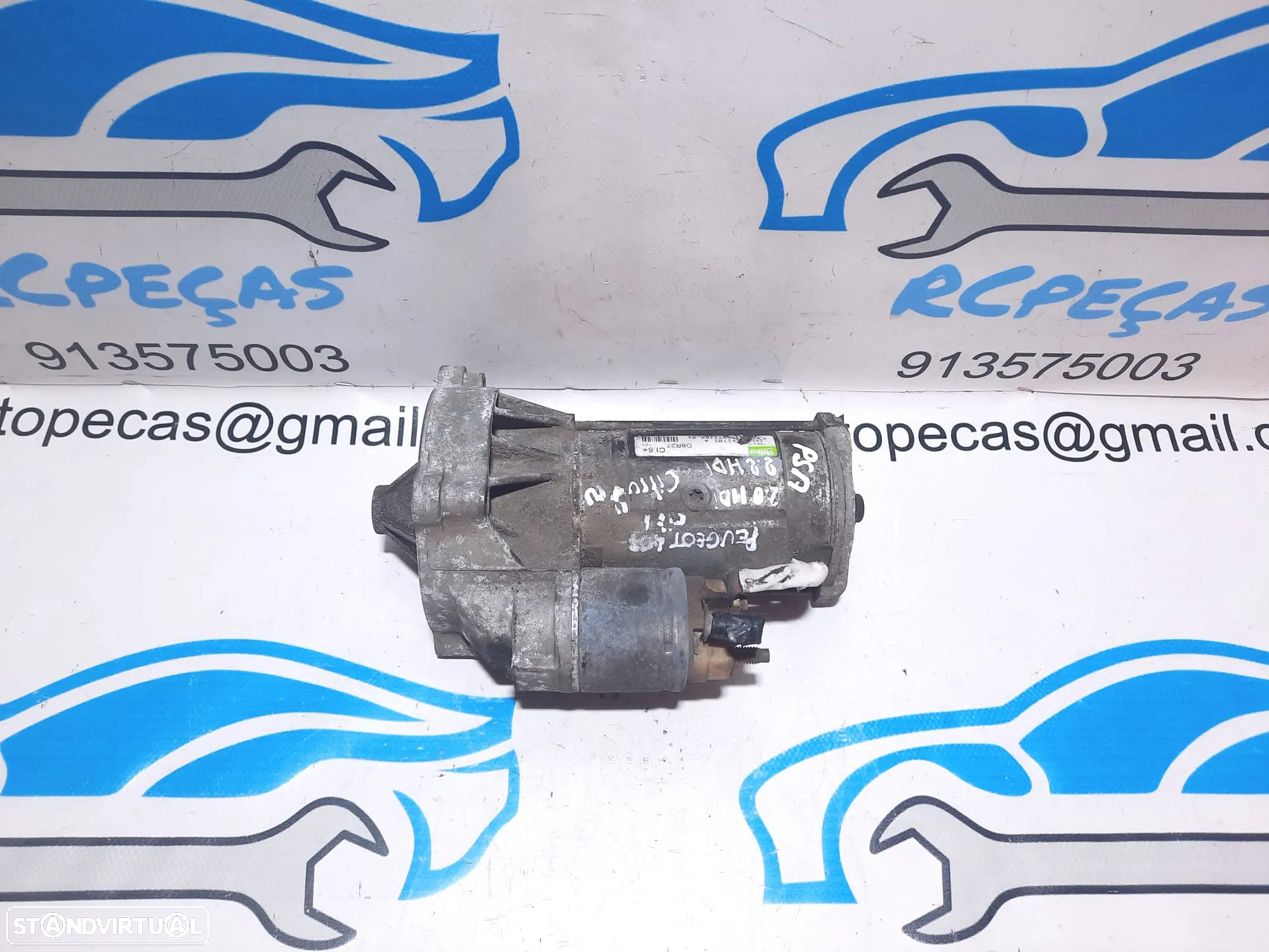 MOTOR ARRANQUE PEUGEOT 3008 2.0 HDI 16V 150CV RH02 9646972280 D8R27 5008 308 407 308 307 RCZ EXPERT PARTNER - 4