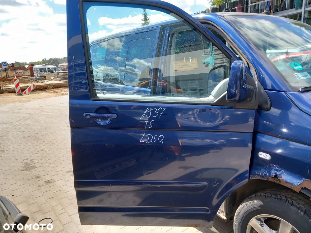 VW T5 MULTIVAN DRZWI PRAWE PRZEDNIE PRAWY PRZÓD KOLOR: LD5Q - 1