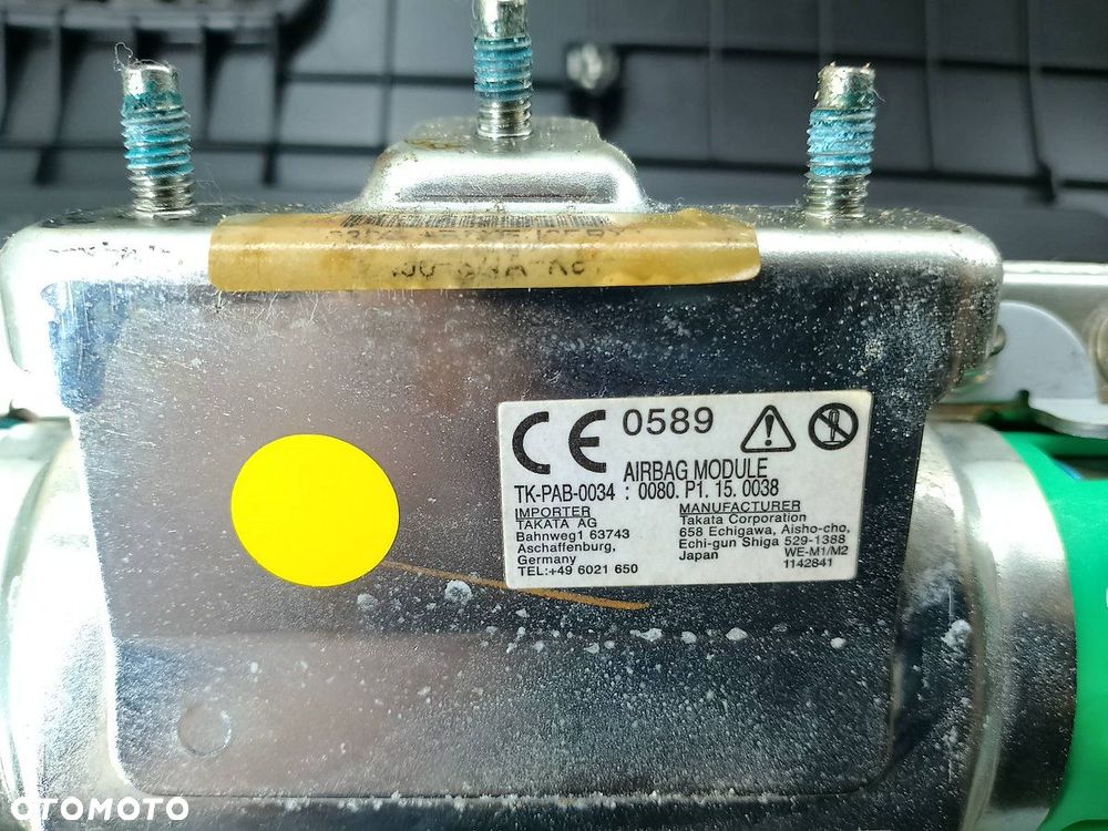 ZESTAW PODUSZEK AIRBAG, PASY PRZÓD HONDA CIVIC VIII  77960-SMB-G215-M1 - 6
