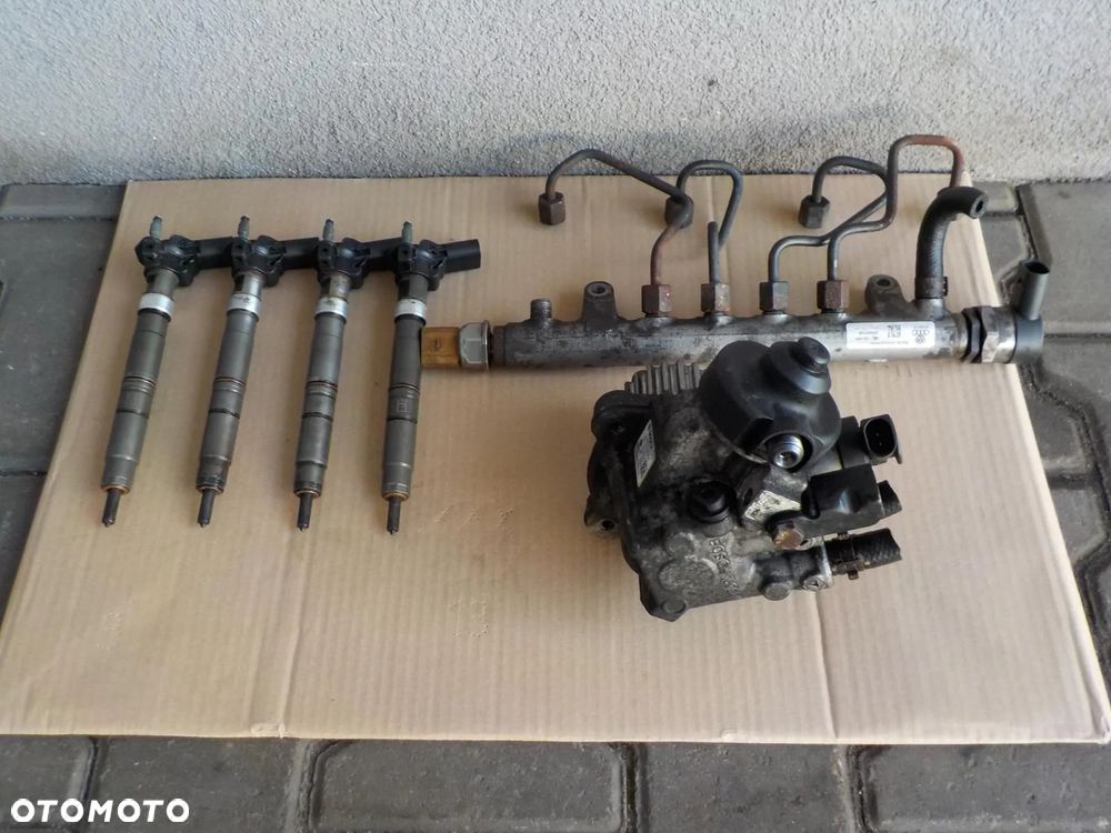 VW T5 T6 2.0 TDI WTRYSKI WTRYSKIWACZE POMPA WTRYSKOWA LISTWA ZESTAW UKŁAD PALIWOWY