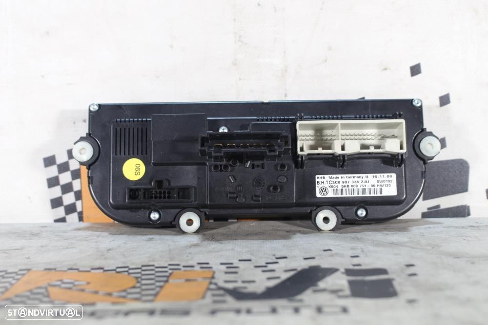 Climatronic / Comando Sofagem / Chaufagem Volkswagen Golf Vi (5K1)  3C - 2