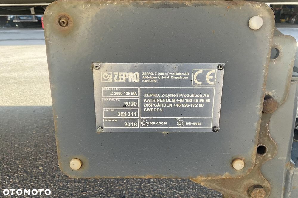Volvo FL240 18EuroPalet Izoterma dmc 11.990 lub 14t lub 15,5t winda ZEPRO - 20