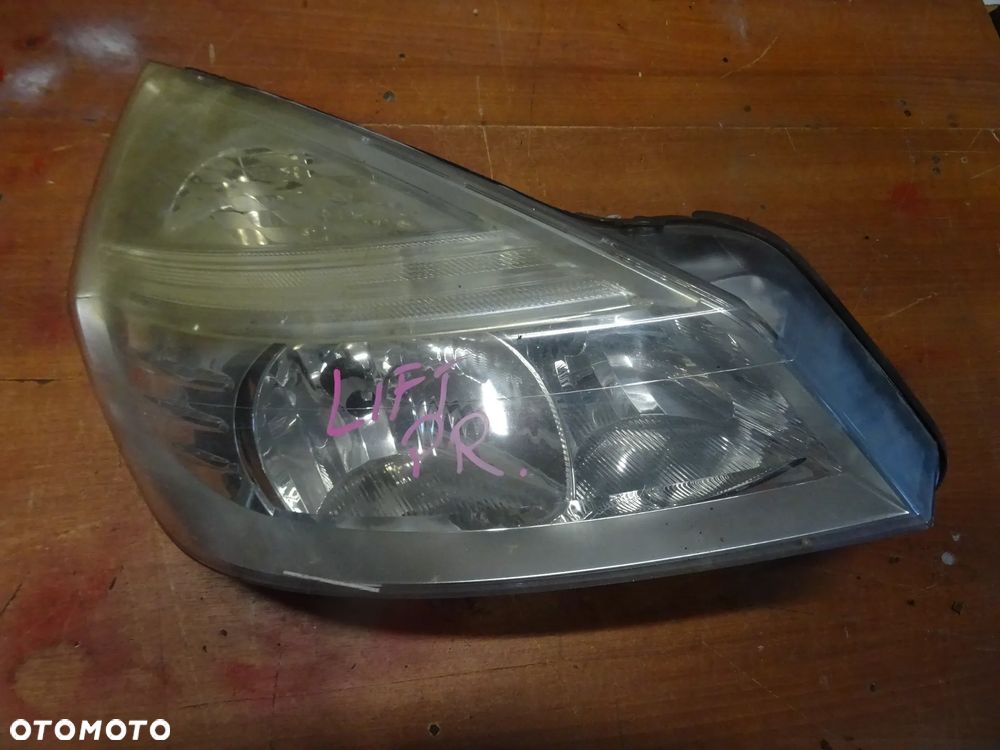 RENAULT ESPACE IV 4 LAMPA PRZEDNIA PRAWA H7 LIFTING TANIO CZESCI ROZNE - 1